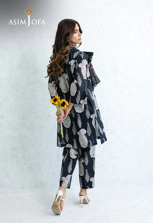 Asim Jofa- AJPB-229 PRINTED CAMBRIC STITCHED 3PCS
