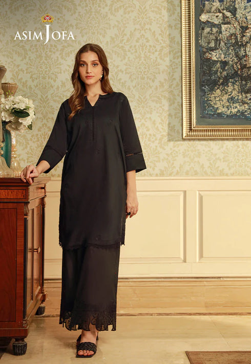 Asim Jofa Shirt AJFV-05 EMBROIDERED CAMBRIC 1PC STITCHED