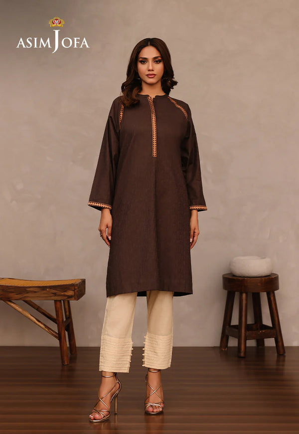 Asim Jofa Shirt AJPE-53 EMBROIDERED JACQUARD 1PC STITCHED