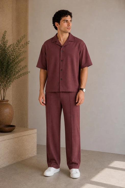 Muraqsh Jersey Coord Set – 2PC – Men | Ready-to-Wear