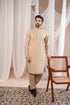 Muraqsh – Formal Ivory Kurta Shalwar – Collar Neck Embroidered – Men | Ready to Wear