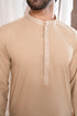 Muraqsh – Formal Ivory Kurta Shalwar – Collar Neck Embroidered – Men | Ready to Wear