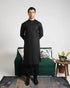 Muraqsh – Black Soft Cotton Kurta Shalwar – Men | Ready to Wear