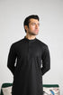 Muraqsh – Black Soft Cotton Kurta Shalwar – Men | Ready to Wear