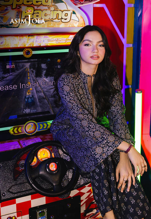 Asim Jofa Co-ord set AJPB-62 PRINTED CAMBRIC 2PC STITCHED