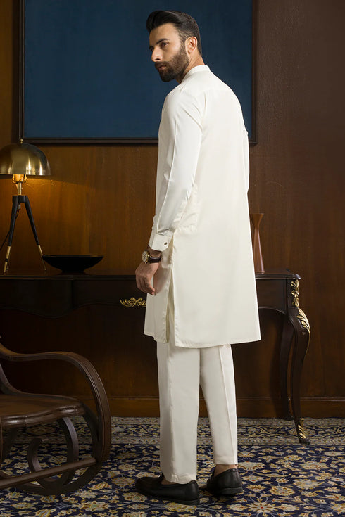 Zellbury - Wash & Wear Kurta Pajama STITCHED - 0004