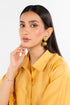 AlKaram Ready-to-Wear Women’s 2-Pc Yellow Stitched Outfit – Dobby Shirt & Culotte