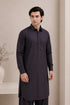 Muraqsh – Deep Purple French Collar Kameez Shalwar – Men | Ready to Wear