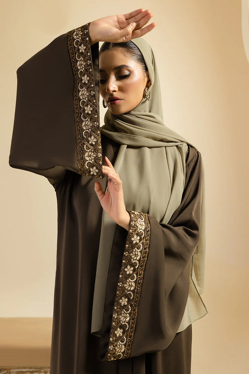Zellbury - Double Upper Abaya - 5016