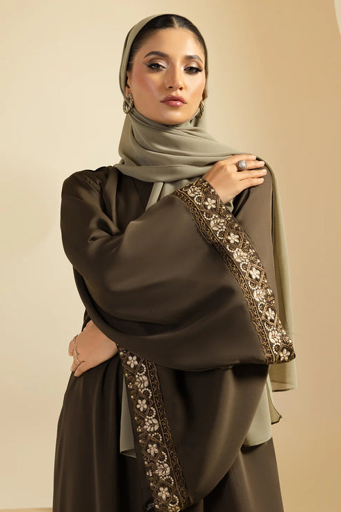 Zellbury - Double Upper Abaya - 5016