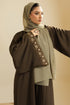 Zellbury - Double Upper Abaya - 5016