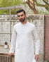 Muraqsh – Off White Cotton Kurta Trouser – Men | Ready to Wear