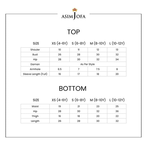 Asim Jofa- AJGLP-07 PRINTED ARABIC LAWN 2 PCS